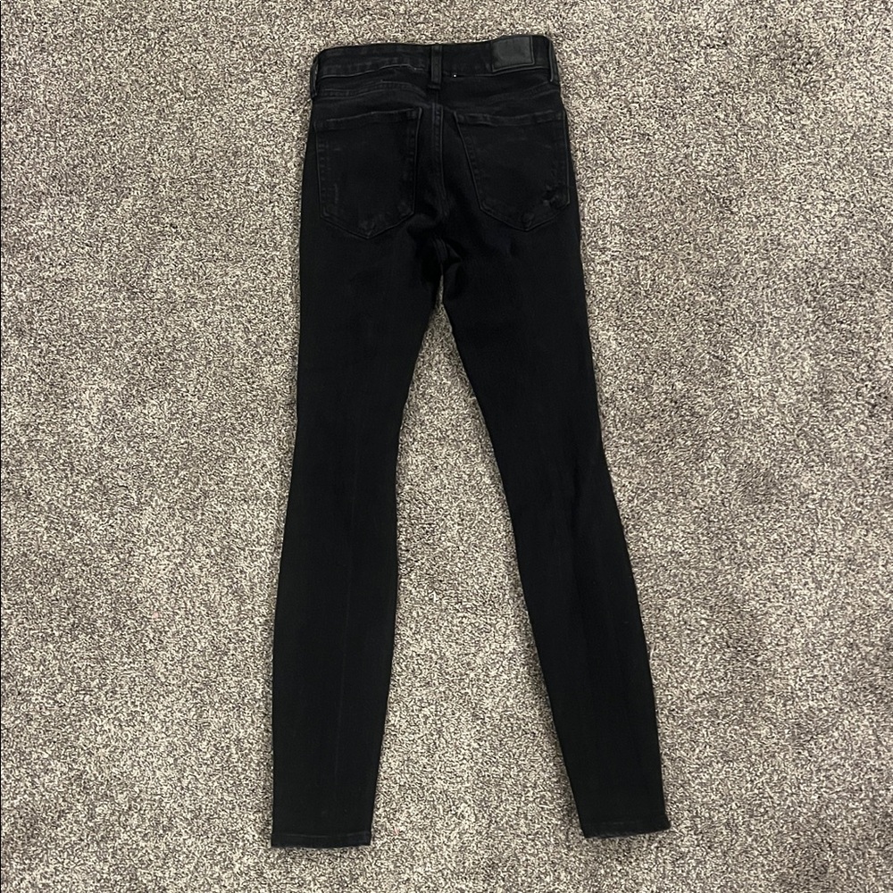 Aeropostale Women's Jet Black Skinny Jeans